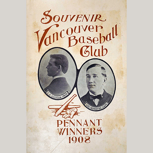 1908 Vancouver, B.C. Baseball Club "Pennant Winners 1908"