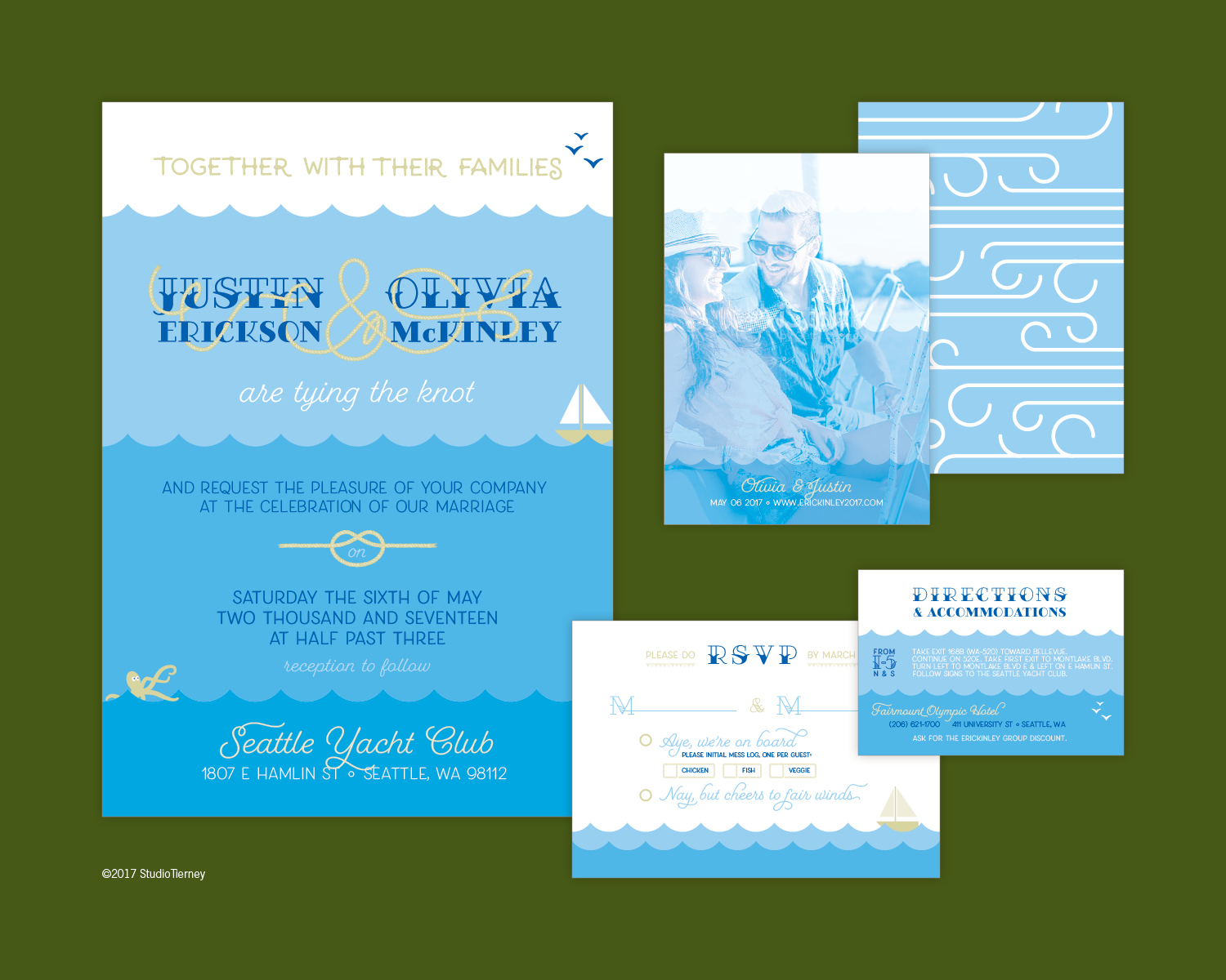 Nautical Invite Suite